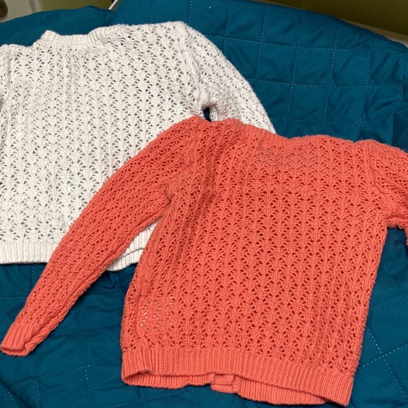 2 Old Navy cotton sweaters sz 2 - Picture 5 of 8